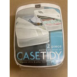 2 Piece Packing Organiser Set In Blue Design Go