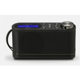 Roberts Radio PLAY10 DAB Digital With FM Tuner - Black + Free Box Of 12 Energizer AA Alkaline Batteries